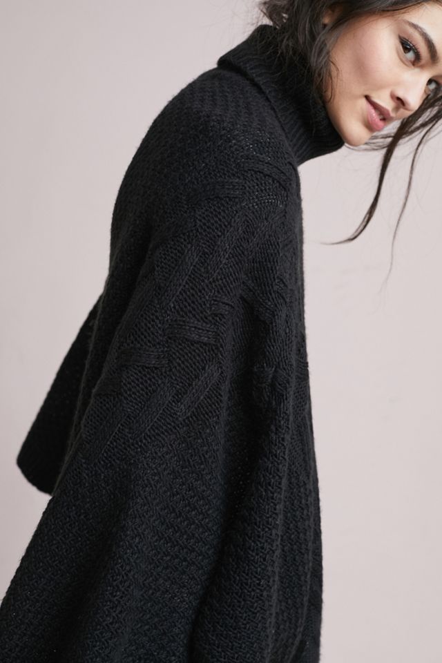 Turtleneck Poncho #2