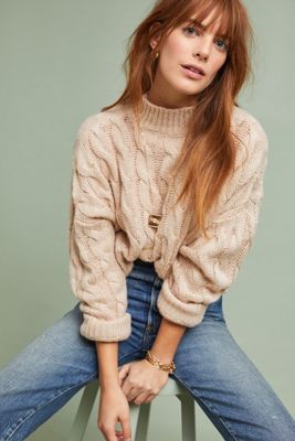 Cable-Knit Pullover