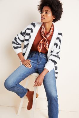 anthropologie eyelash cardigan