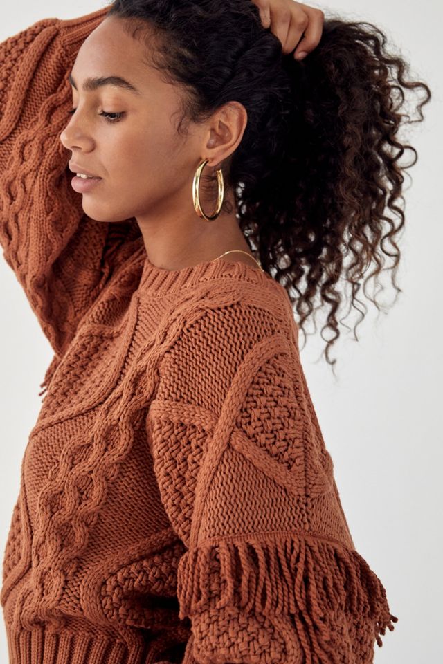 Louise Cropped Sweater #1