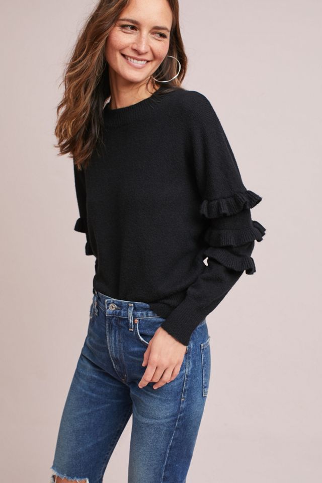 Tiered Ruffles Pulllover #2