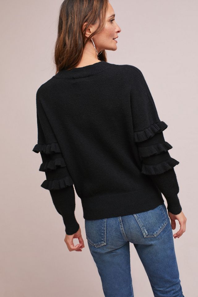 Tiered Ruffles Pulllover #3