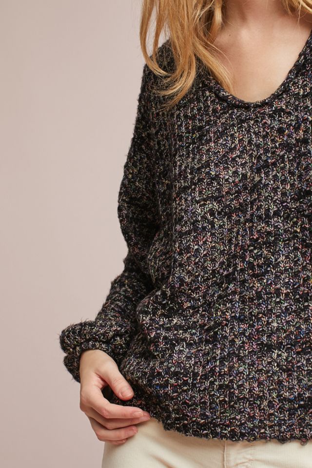 Stitched Boat Neck Pullover #1