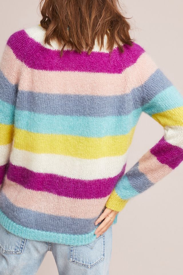 Mazy Striped Cardigan #2