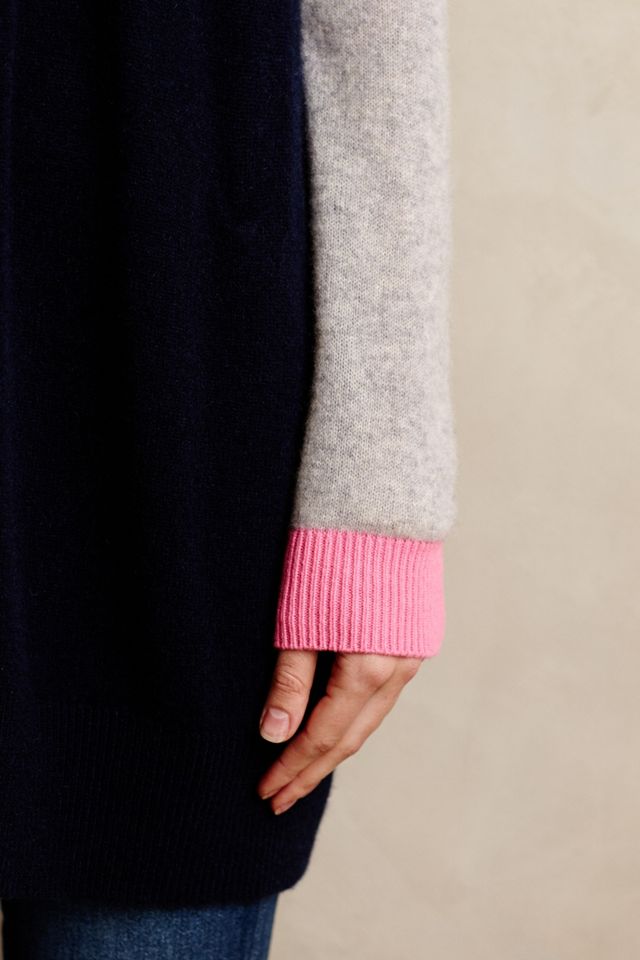 Colorblocked Cashmere Cardigan #2