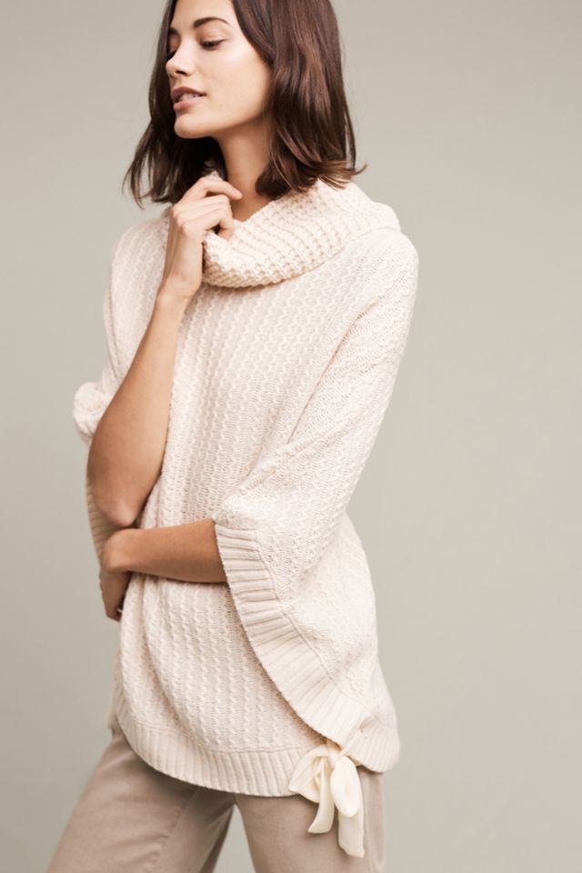 Westport Side-Tied Poncho #1