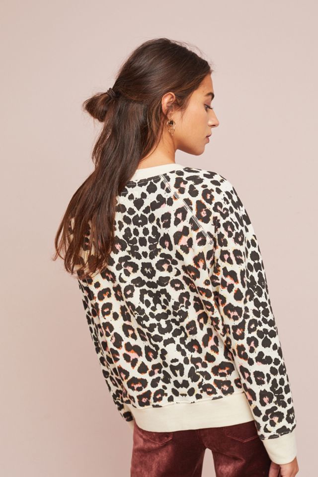 MOTHER The Square Leopard Sweatshirt #2