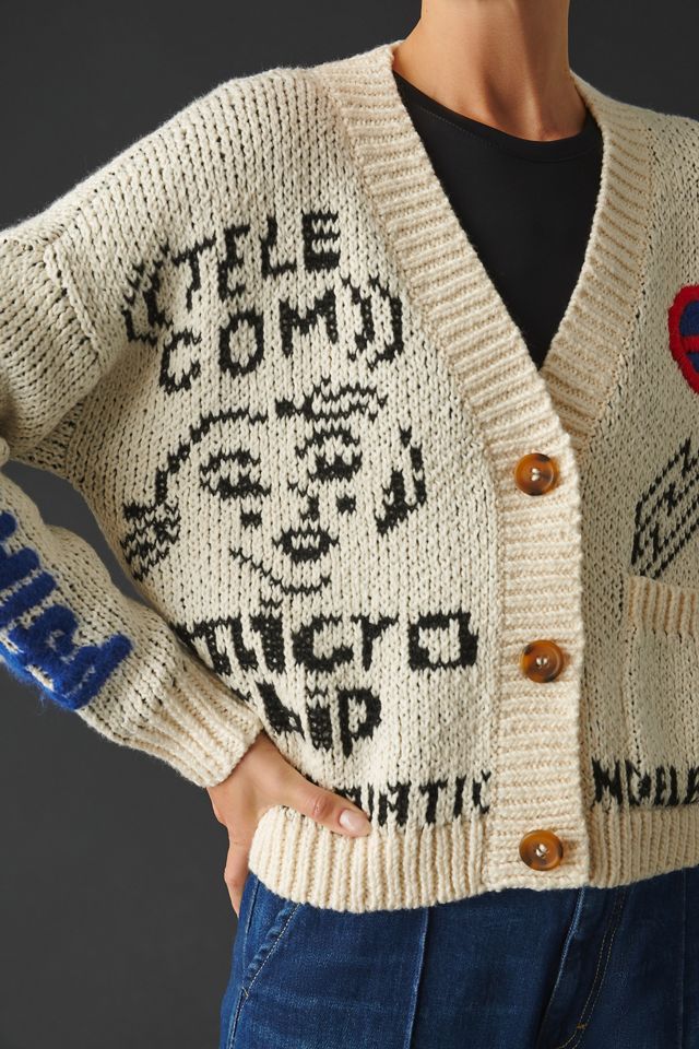 MOTHER The Patch Pocket Cardigan Sweater | Anthropologie