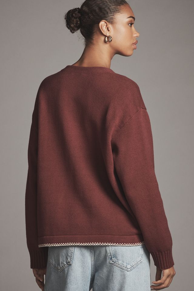 FOUND Double-Breasted Cardigan Sweater #2