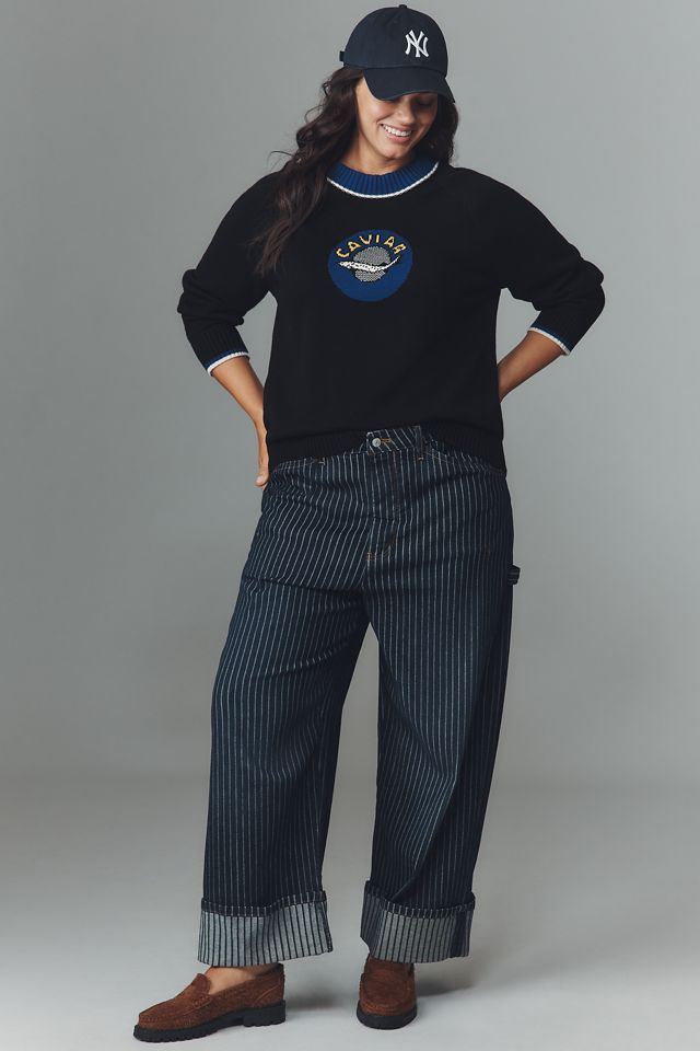 Rachel Antonoff Caviar Intarsia Sweater #5