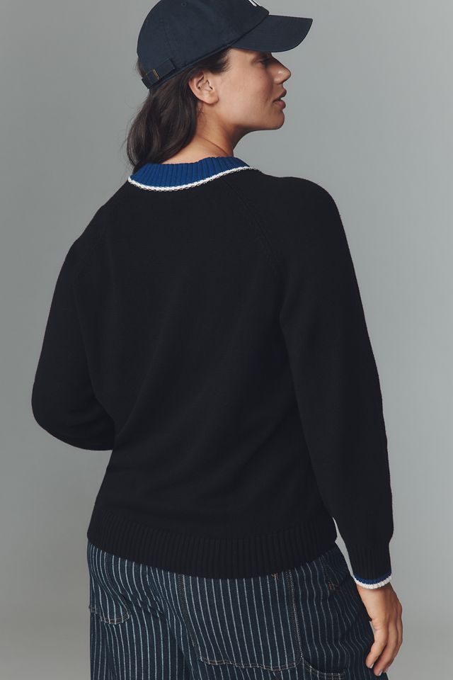 Rachel Antonoff Caviar Intarsia Sweater #6
