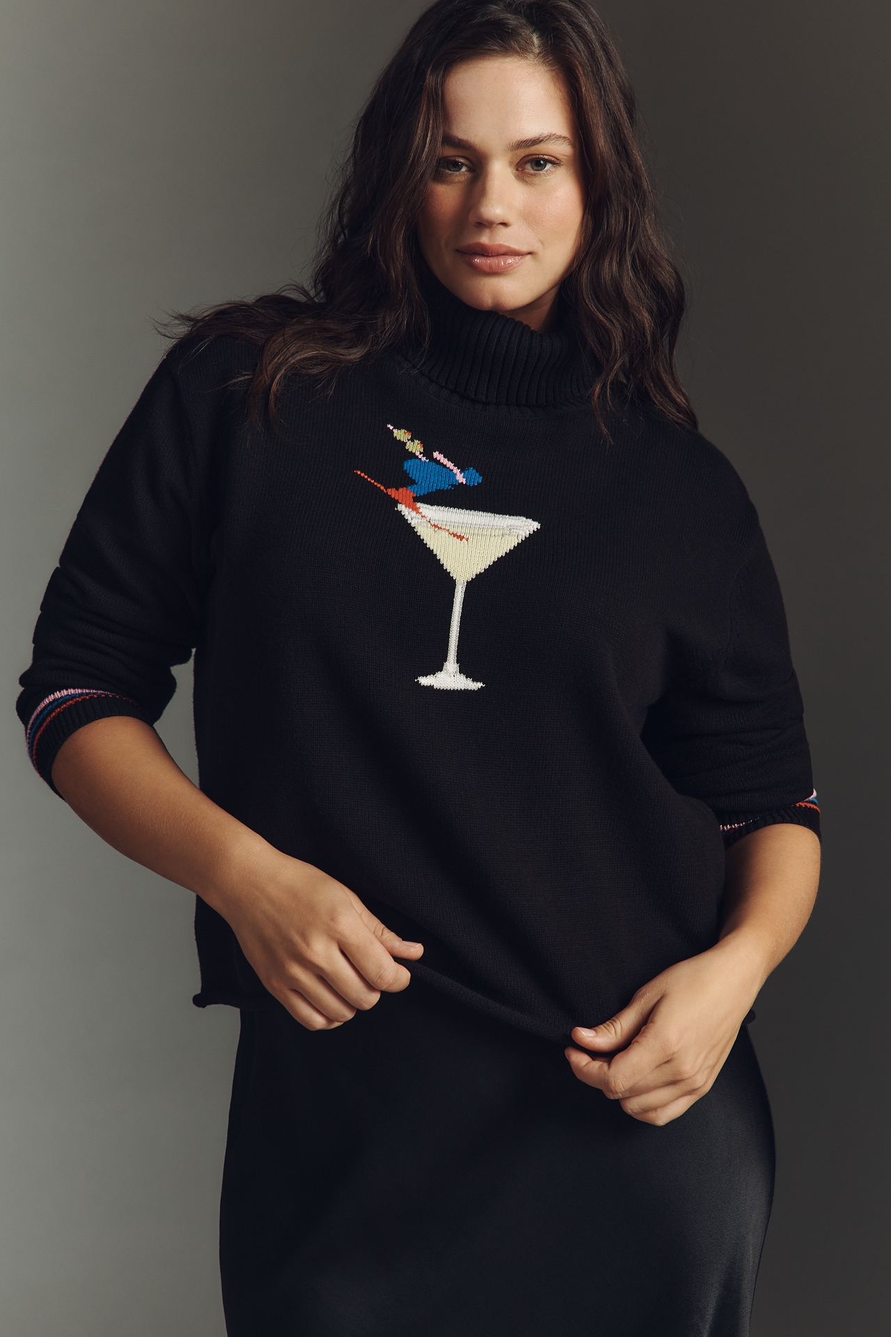 Rachel Antonoff Après Ski Martini Turtleneck Sweater