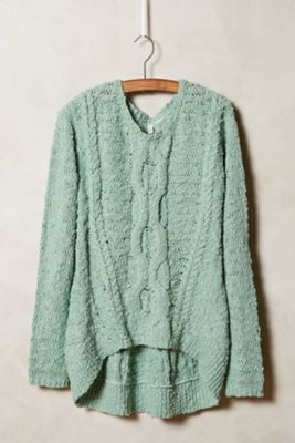 Crossed Cables Pullover