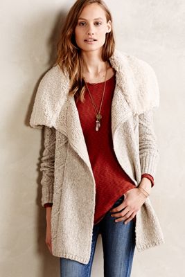 Bondurant Sherpa Cardigan