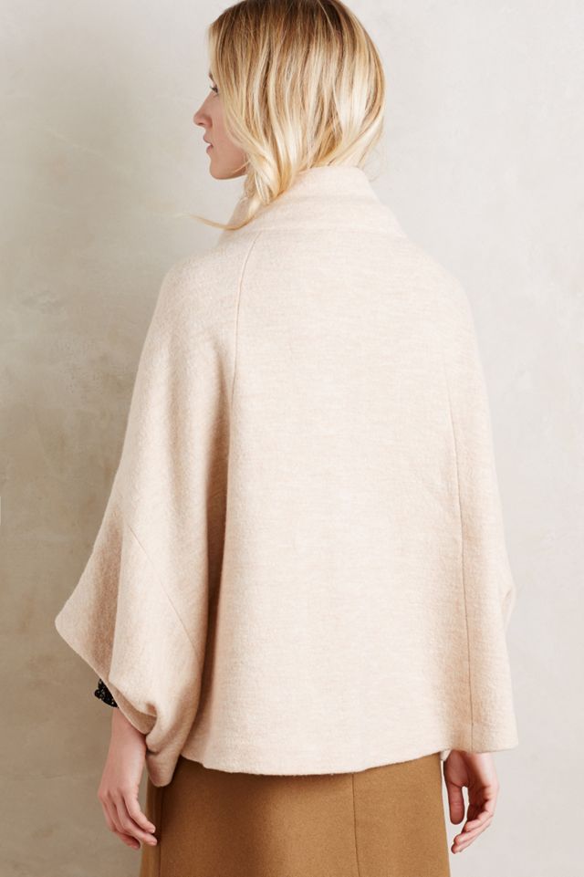 Boiled Wool Cape #1
