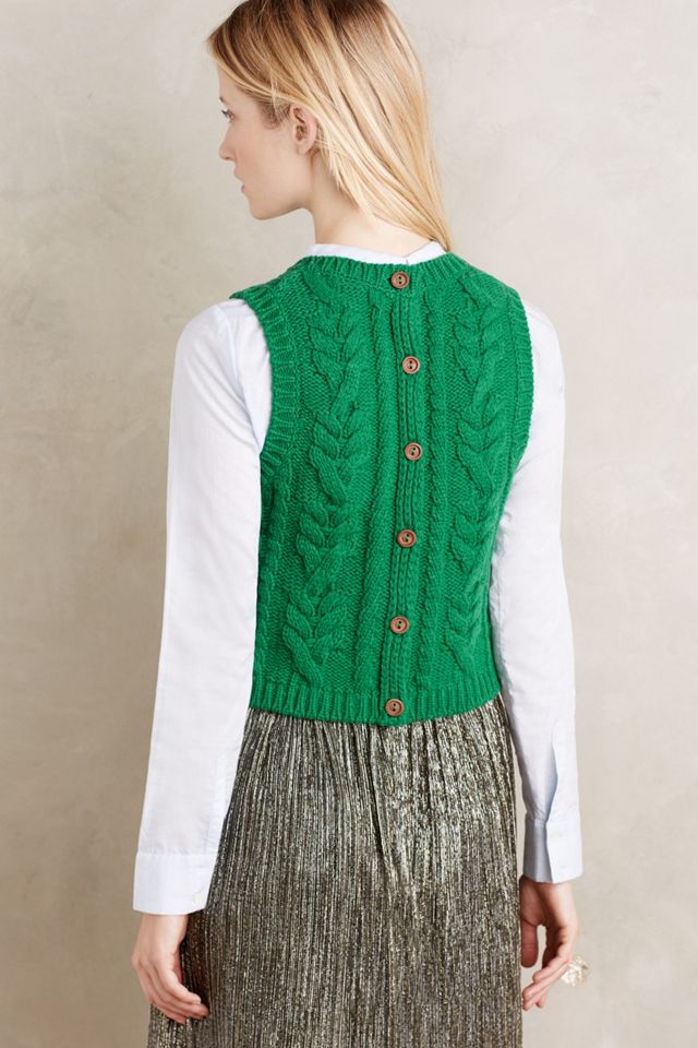Fisherman Sweater Vest #1