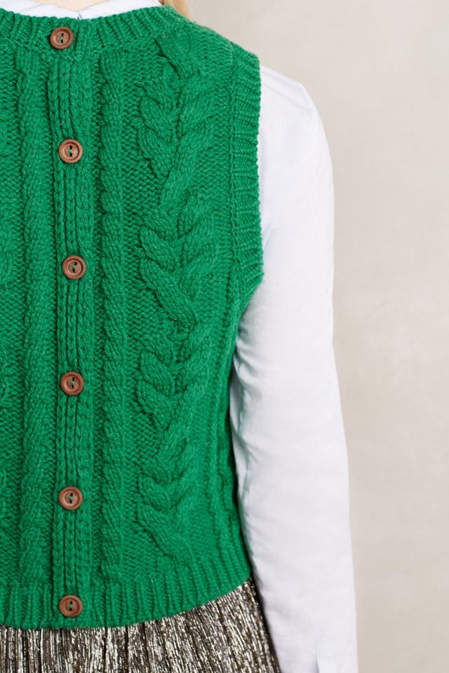 Fisherman Sweater Vest #3