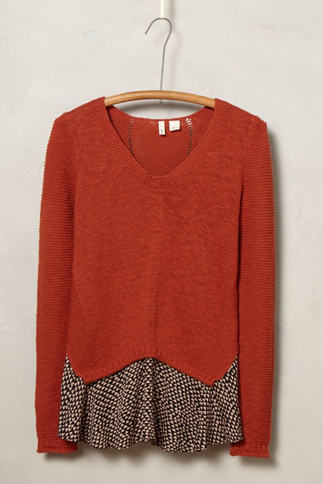 Jungle Ruffle Pullover