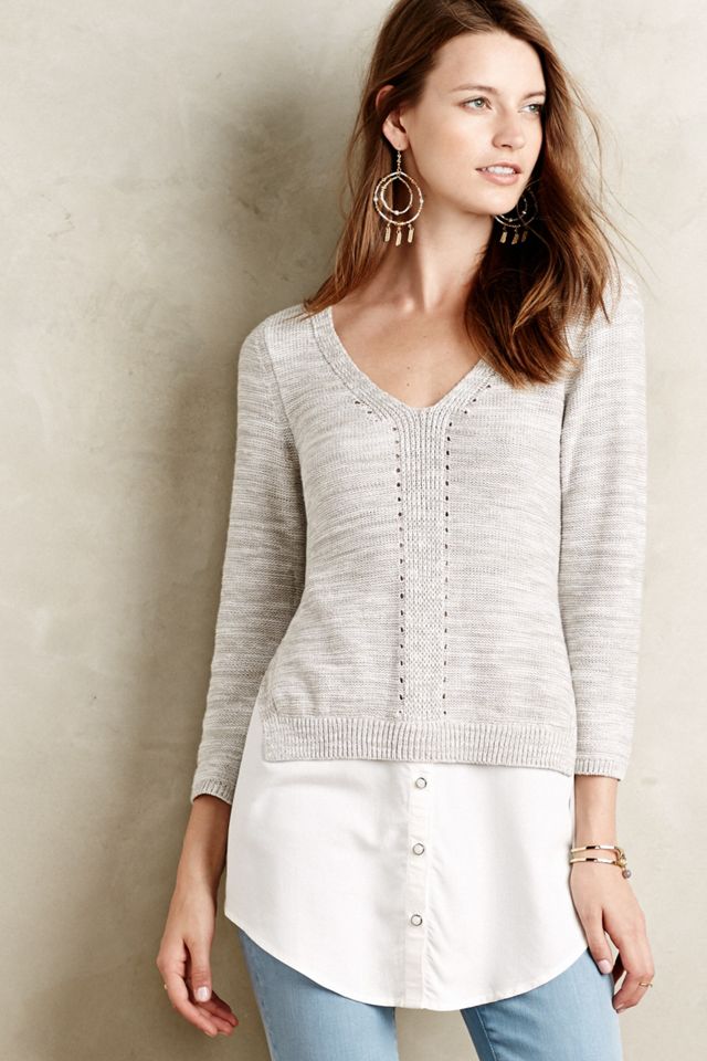 Layered Aselin Pullover