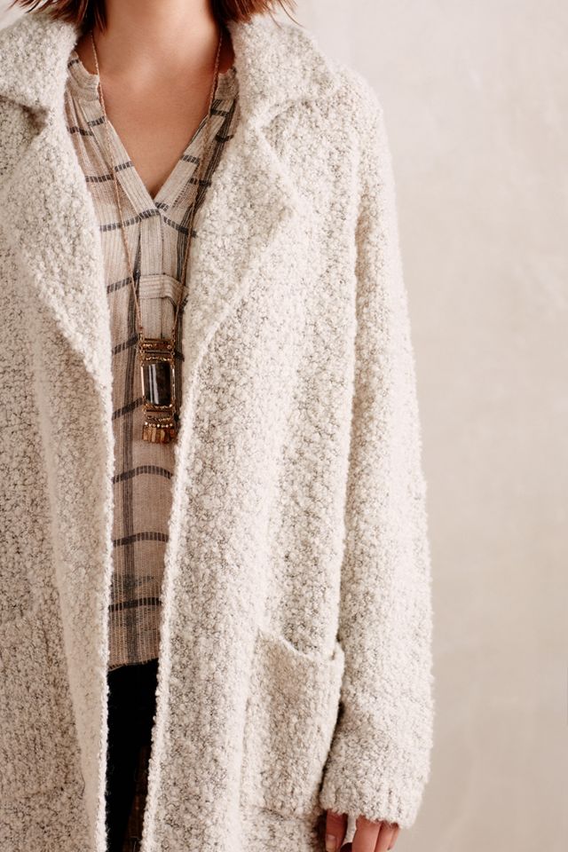 Boucle Sweater Coat #2