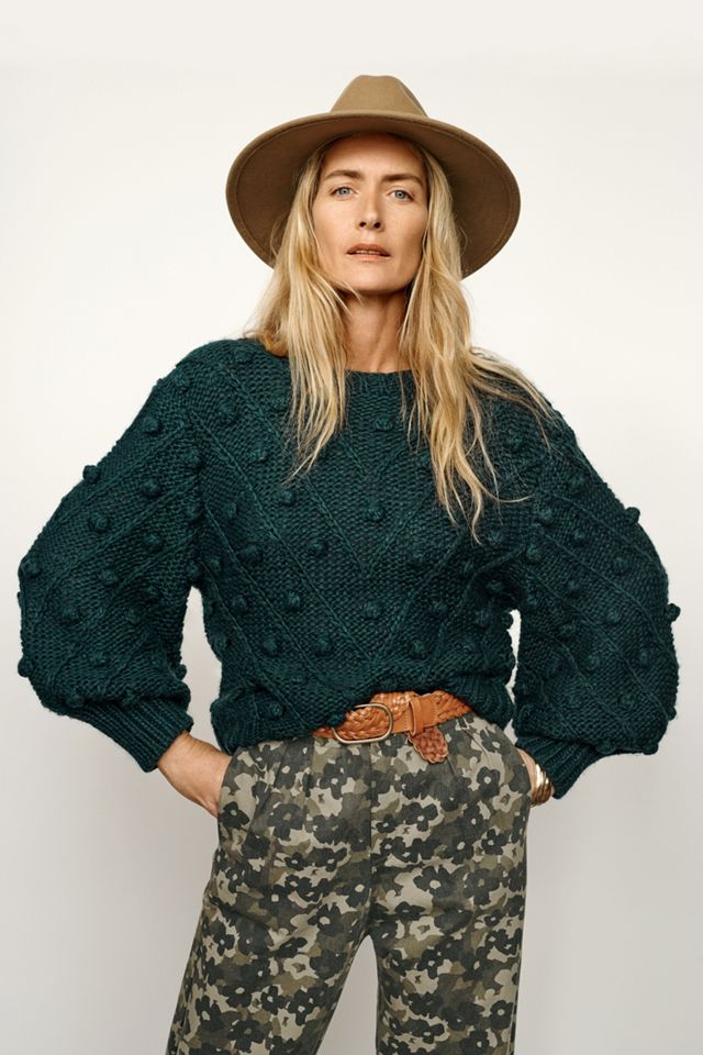 Evergreen Pommed Sweater #5
