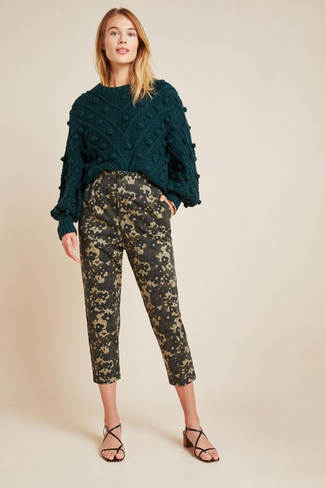 Evergreen Pommed Sweater #4