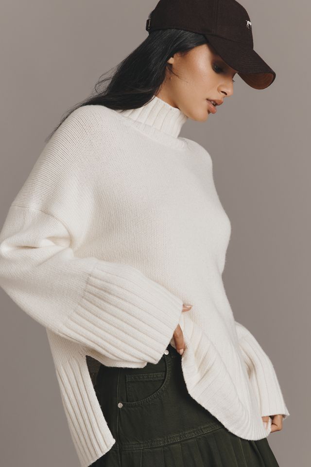 Barbour Serena Mock-Neck Wool-Blend Sweater #3