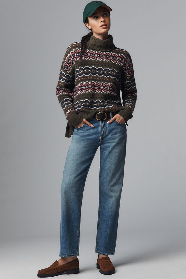 Barbour Helen Fairisle Turtleneck Sweater #3