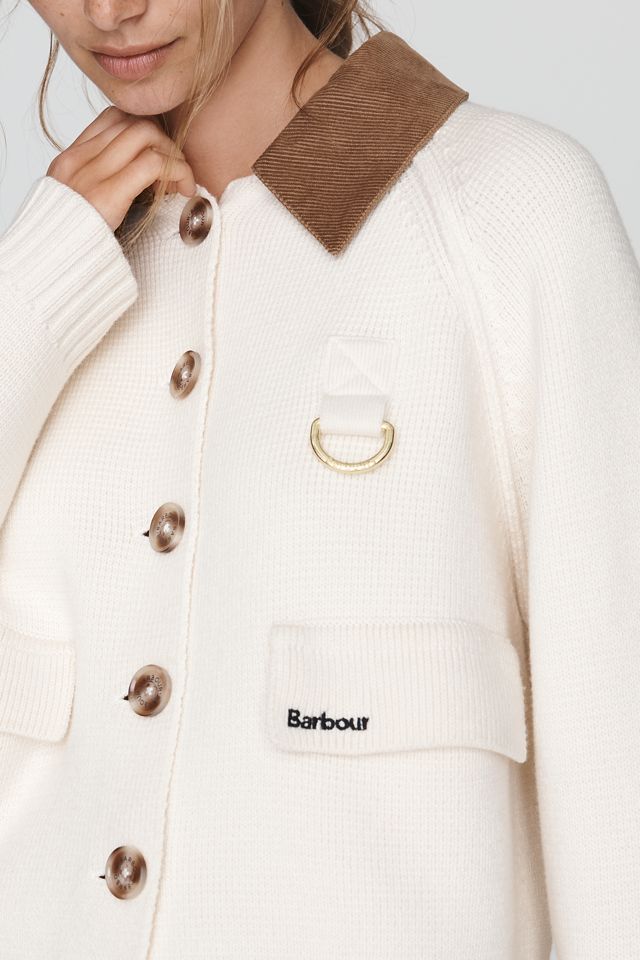 Barbour Alverstone Cotton Wool Cardigan #1