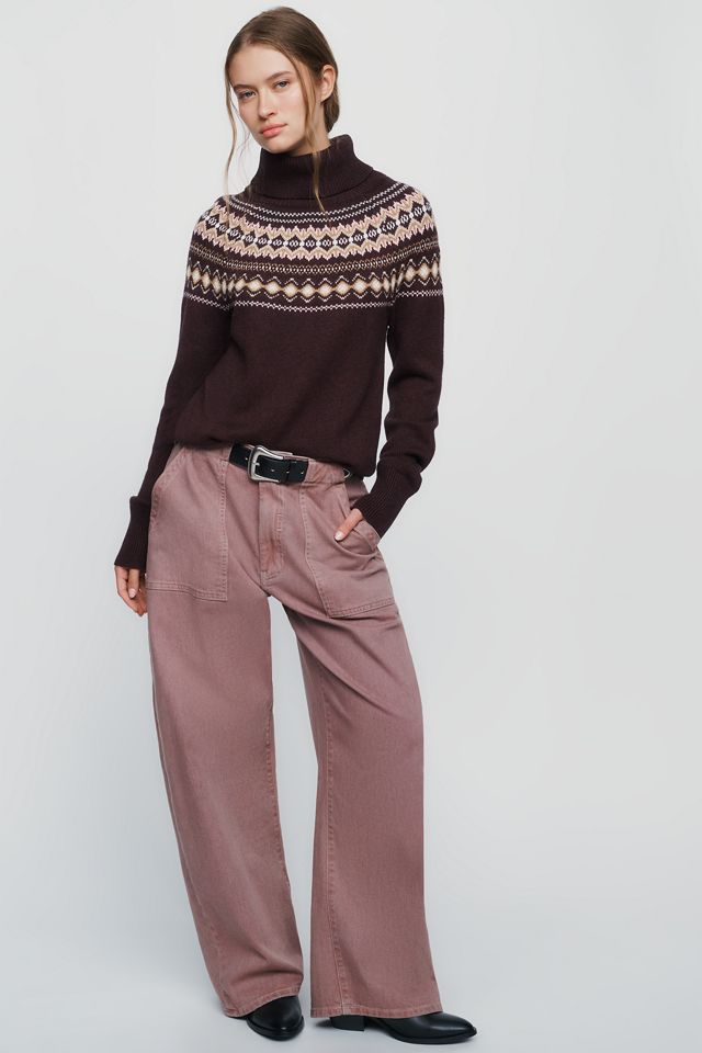 Barbour Darwen Fair Isle Turtleneck Sweater #3