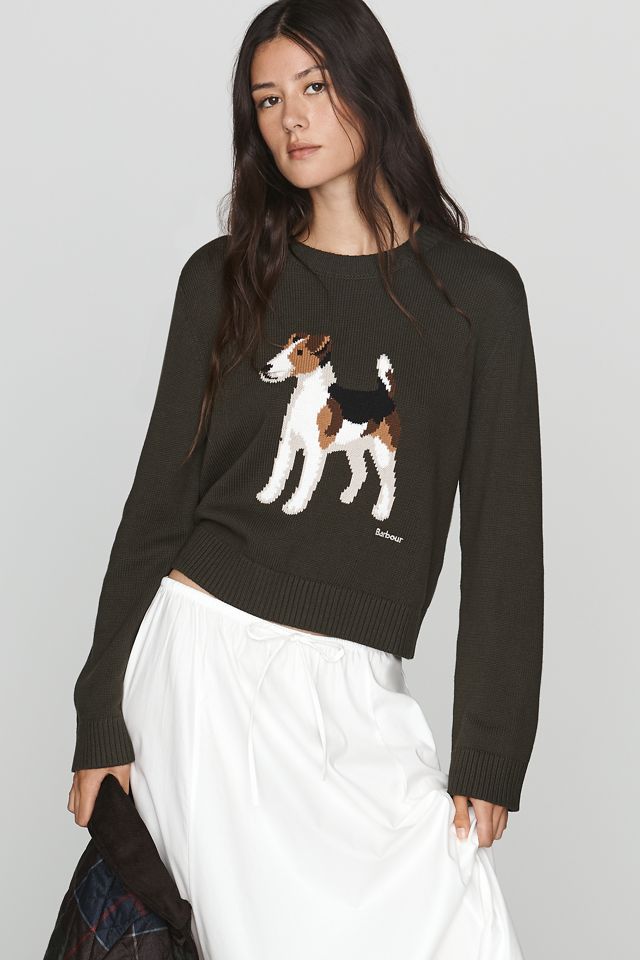 Barbour x Anthropologie Joyce 100% Cotton Sweater #1