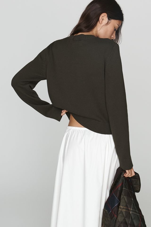Barbour x Anthropologie Joyce 100% Cotton Sweater #3