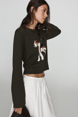 Barbour x Anthropologie Joyce 100% Cotton Sweater