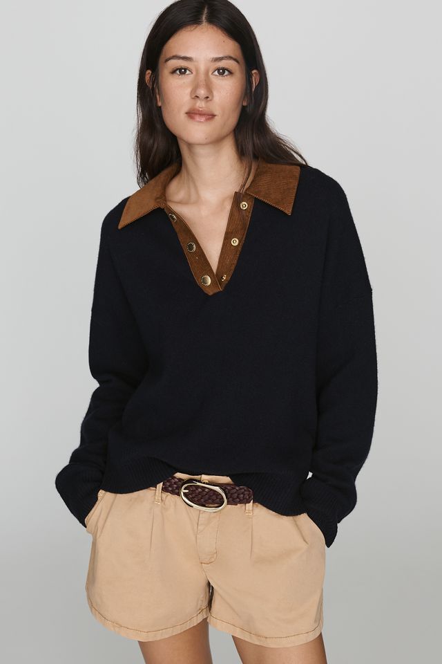 Barbour Ravenshill 100% Wool Polo Sweater #4