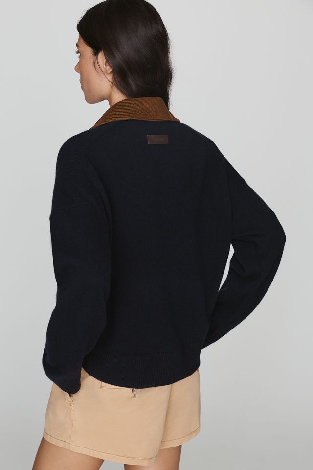 Barbour Ravenshill 100% Wool Polo Sweater #5
