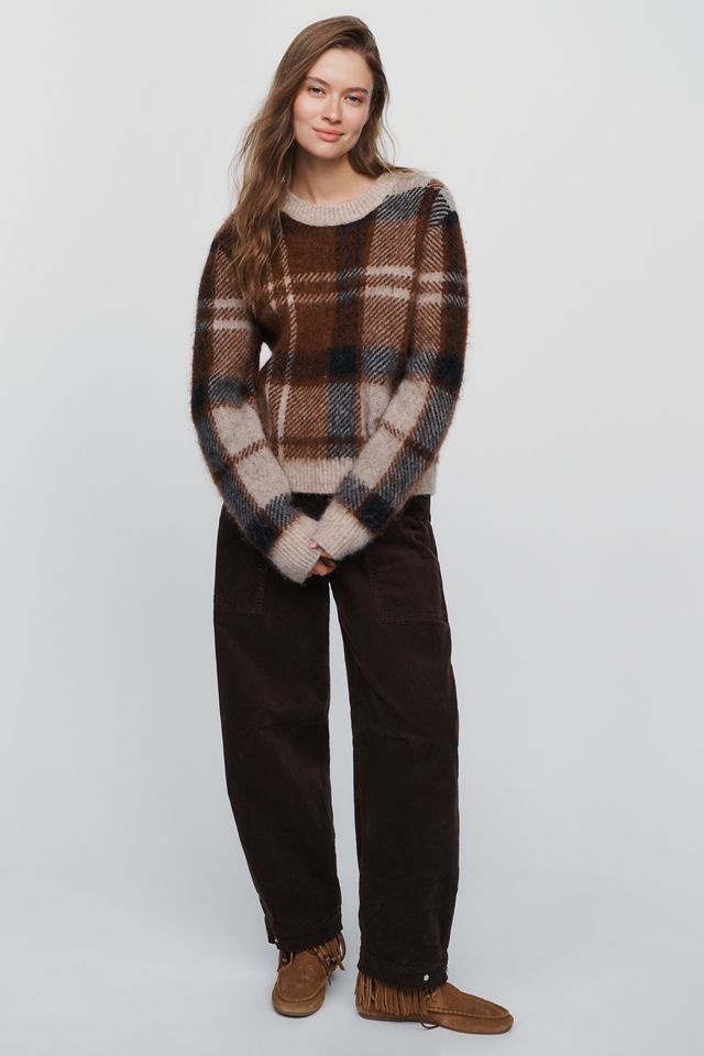 Barbour Glendyn Tartan Crew Neck Sweater #3