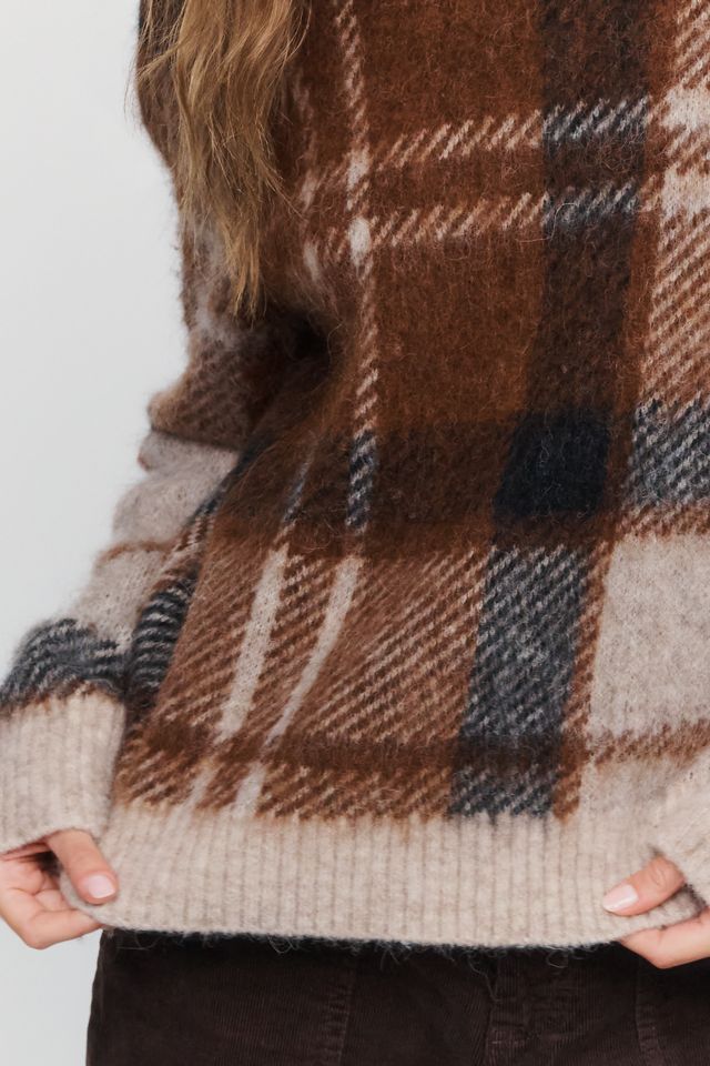 Barbour Glendyn Tartan Crew Neck Sweater #4