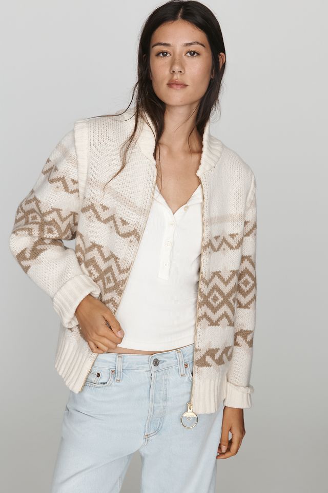 Barbour Maplewood Wool Blend Zip-Front Sweater #2
