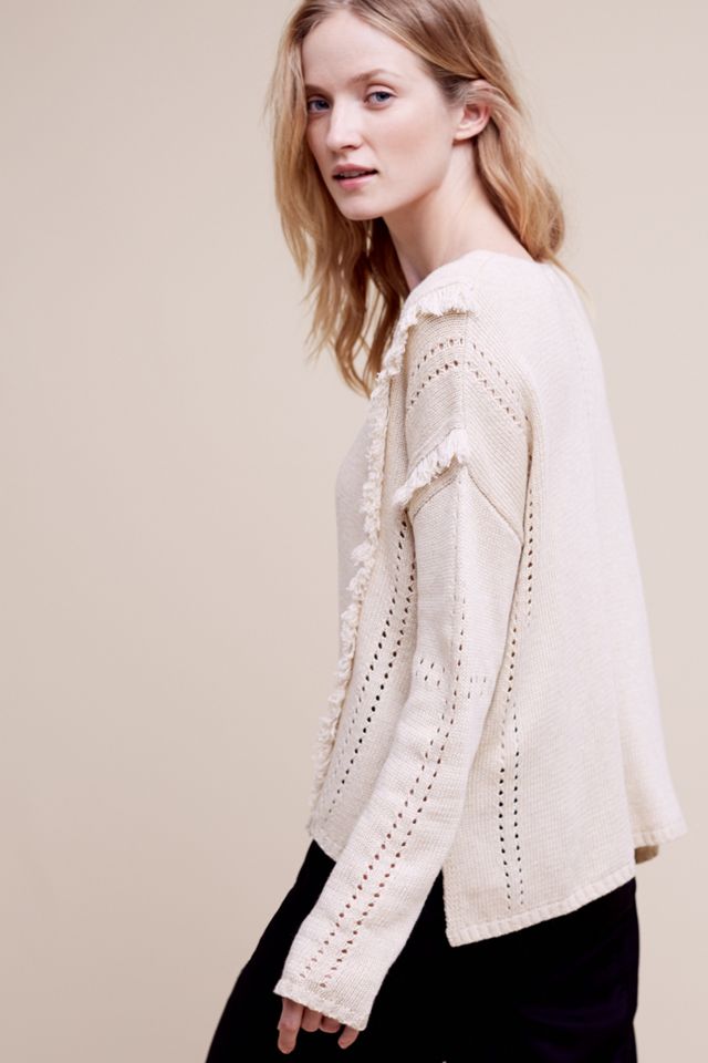 Lisette Fringed Sweater #2