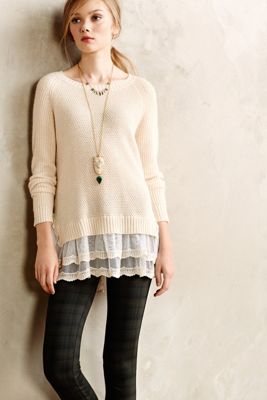 Curtainhem Pullover
