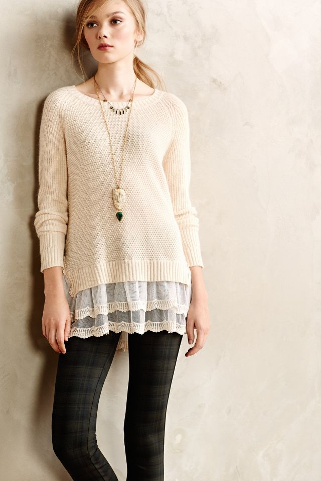 Curtainhem Pullover | Anthropologie