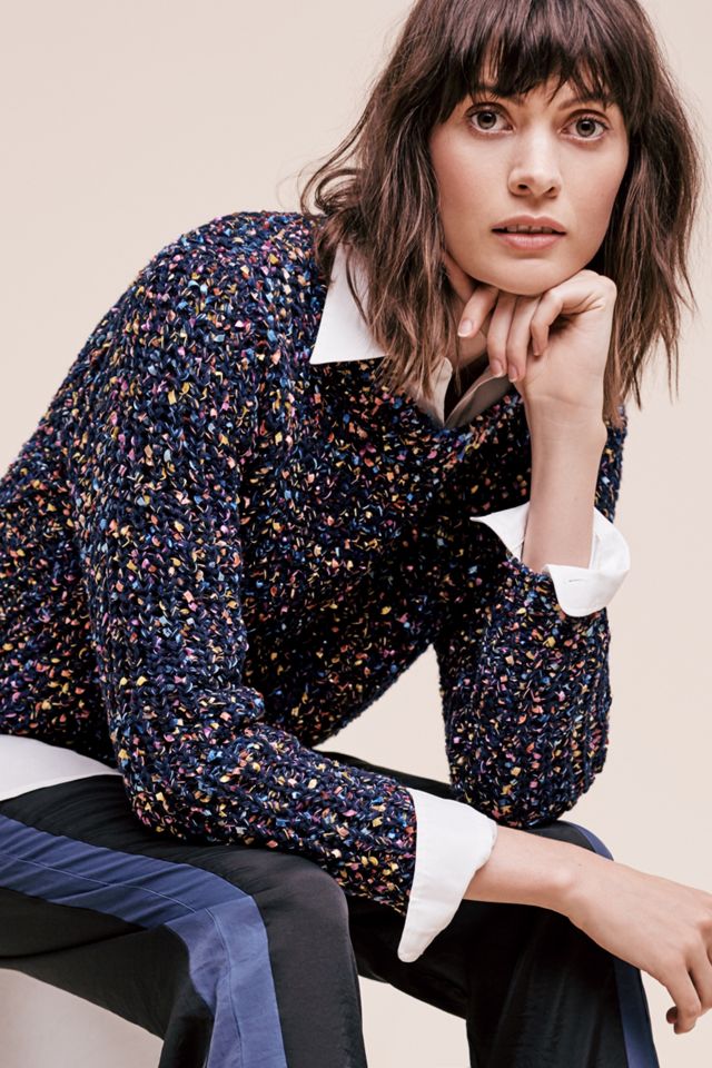 Confetti Stitch Pullover