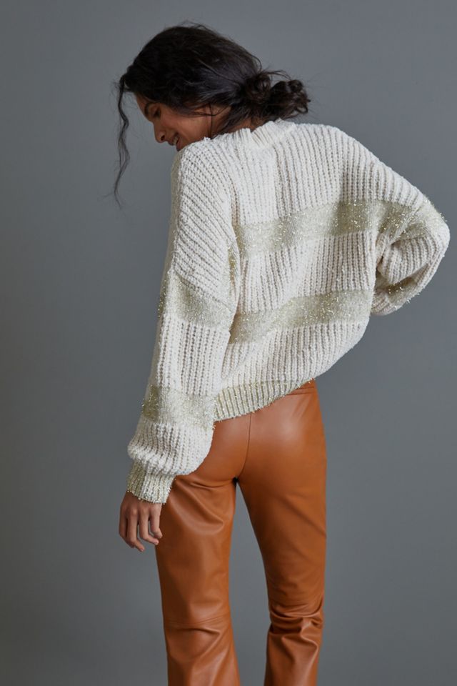 Ellen Tinsel Chenille Sweater #1