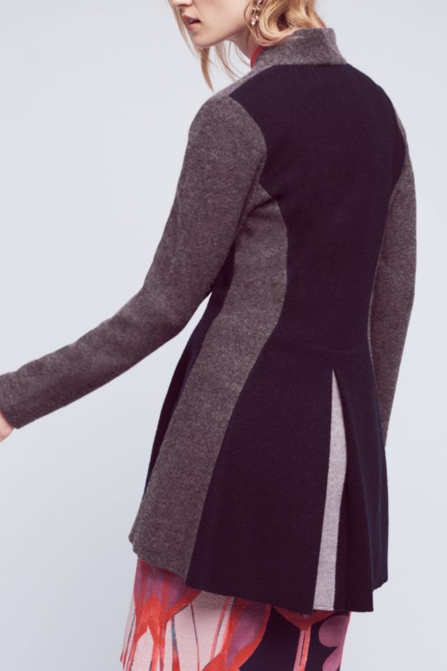 Denisse Wool Jacket, Grey #2