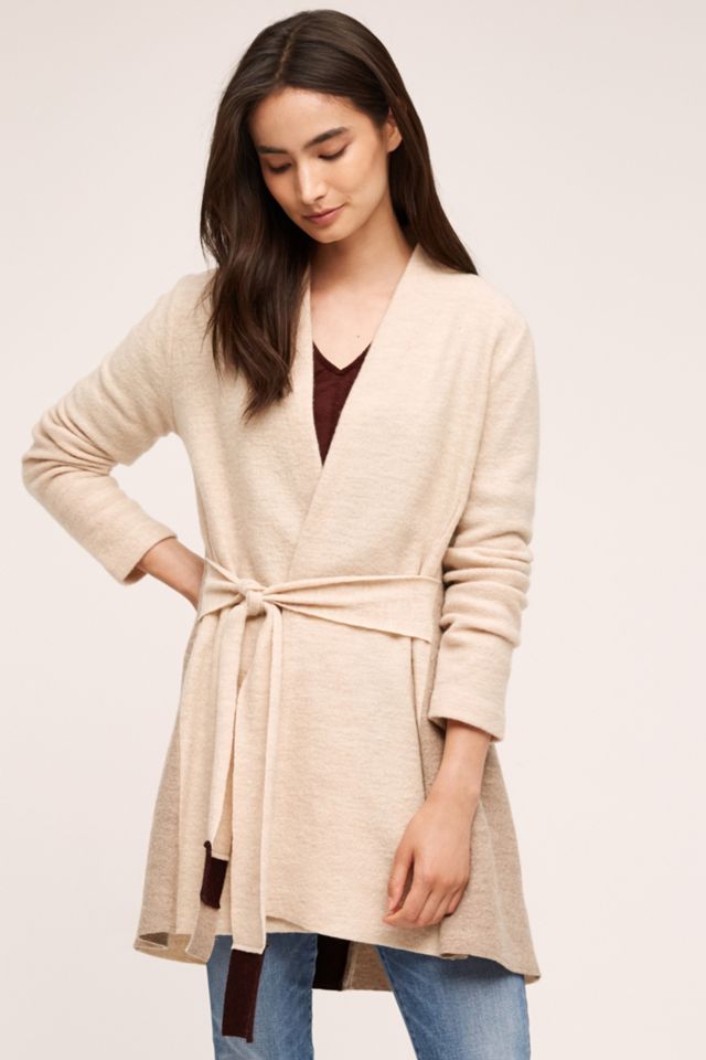 Denisse Wool Sweater Coat #1