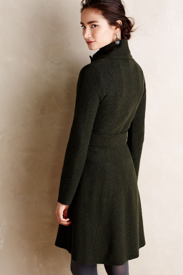 Shawled Wool Sweatercoat #2
