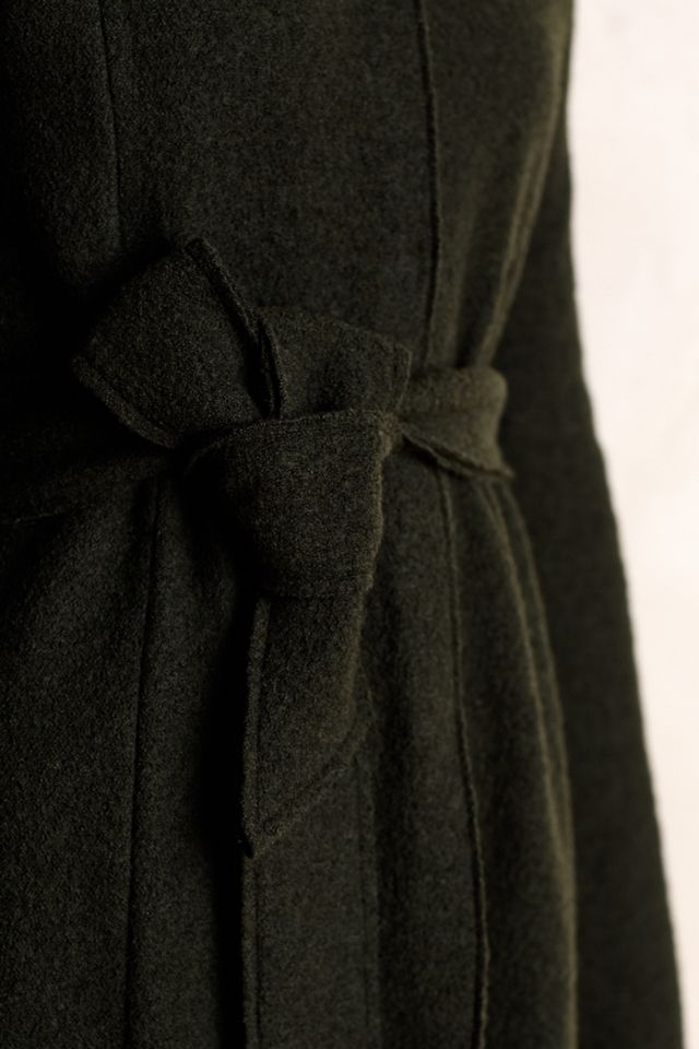 Shawled Wool Sweatercoat #3