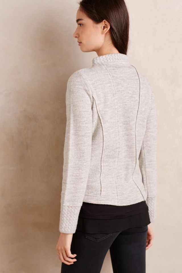 Textured Wool Moto Jacket #1