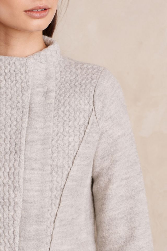 Textured Wool Moto Jacket #3