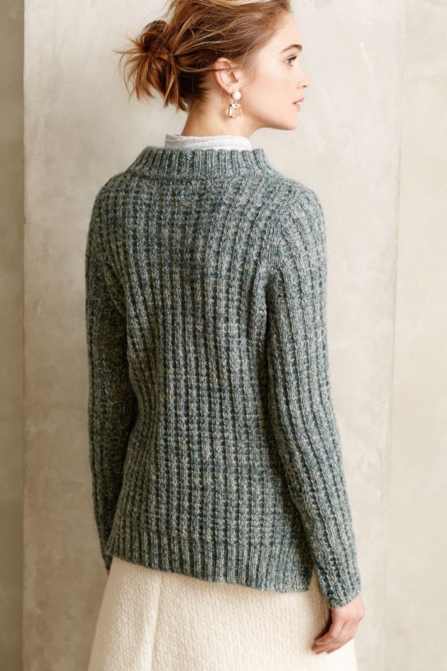 Waffle Stitch Pullover #1